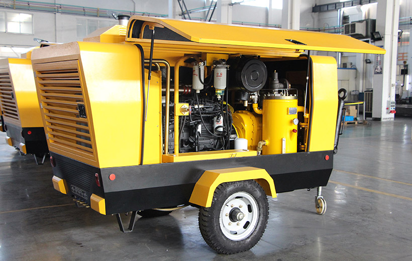 雙級節能移動螺桿壓縮機