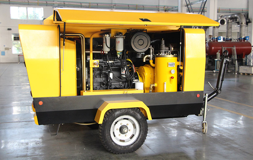 雙級節能移動螺桿壓縮機