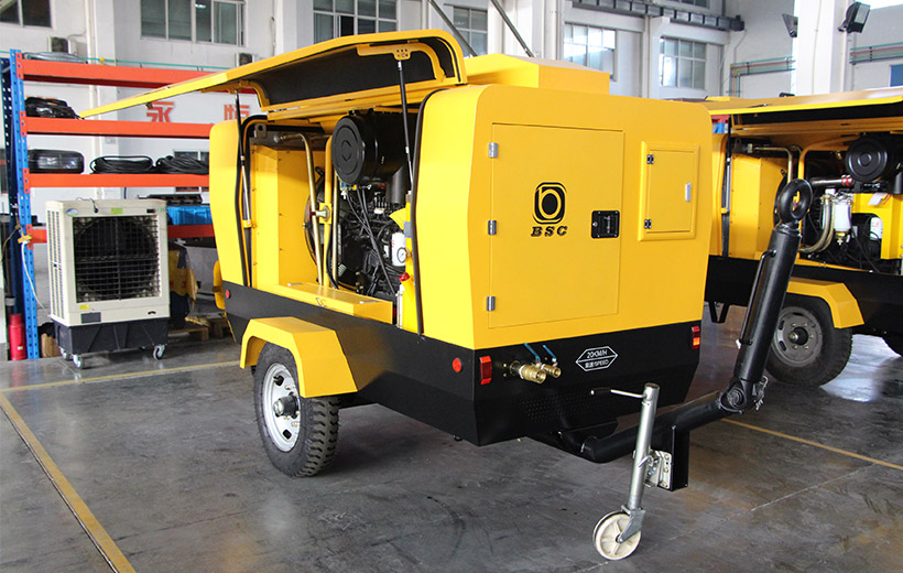 雙級節能移動螺桿壓縮機