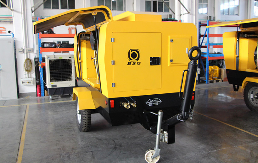 雙級節能移動螺桿壓縮機